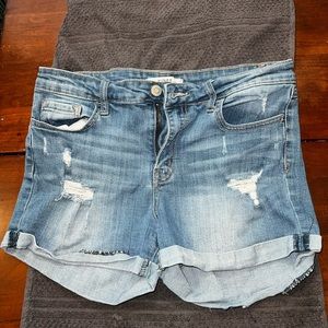 Klique B denim shorts